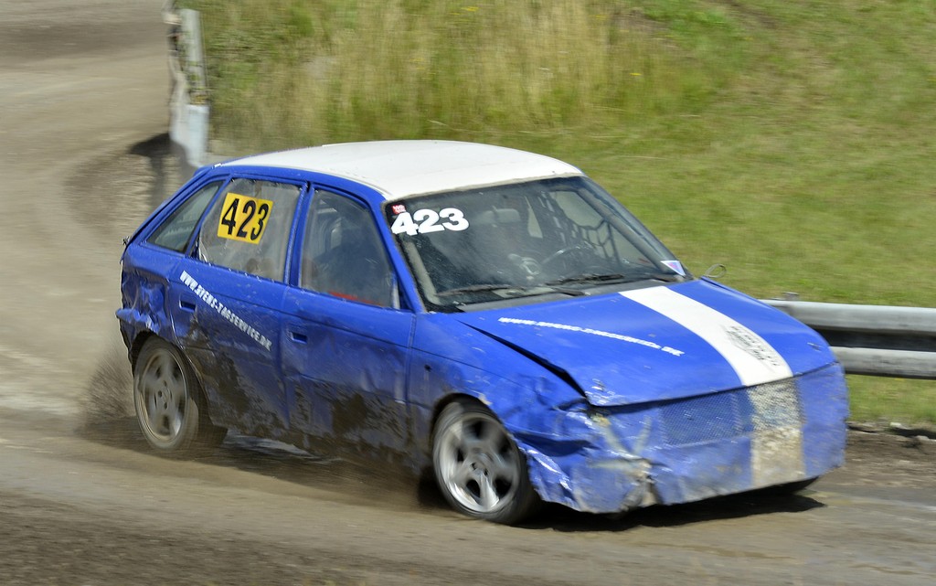 Brian Pedersen hjemkørte en flot treer i Klasse 2